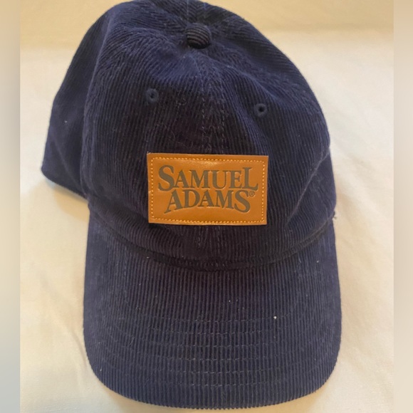 Accessories Rare Small Batch Sam Adams Beer Blue Corduroy With